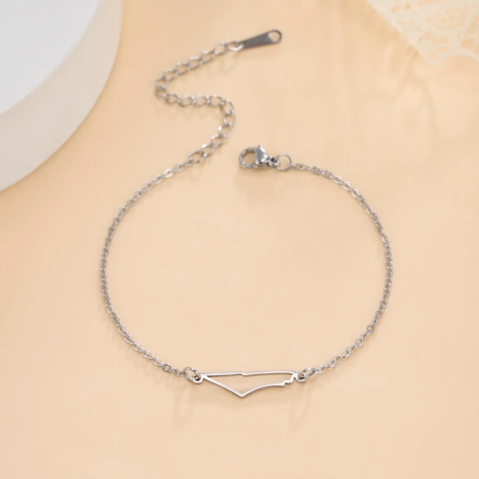 Bracelet carte Palestine GAZA - Maghreb Souk