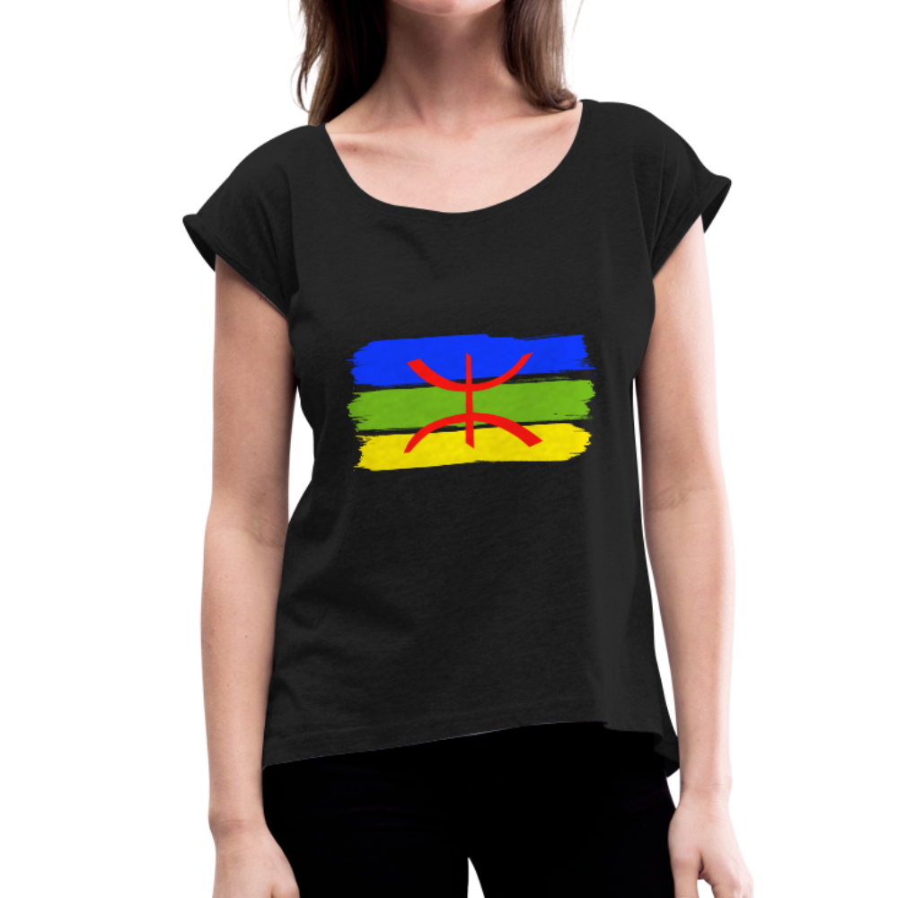 T-shirt Drapeau Berbère pour femme - Maghreb Souk