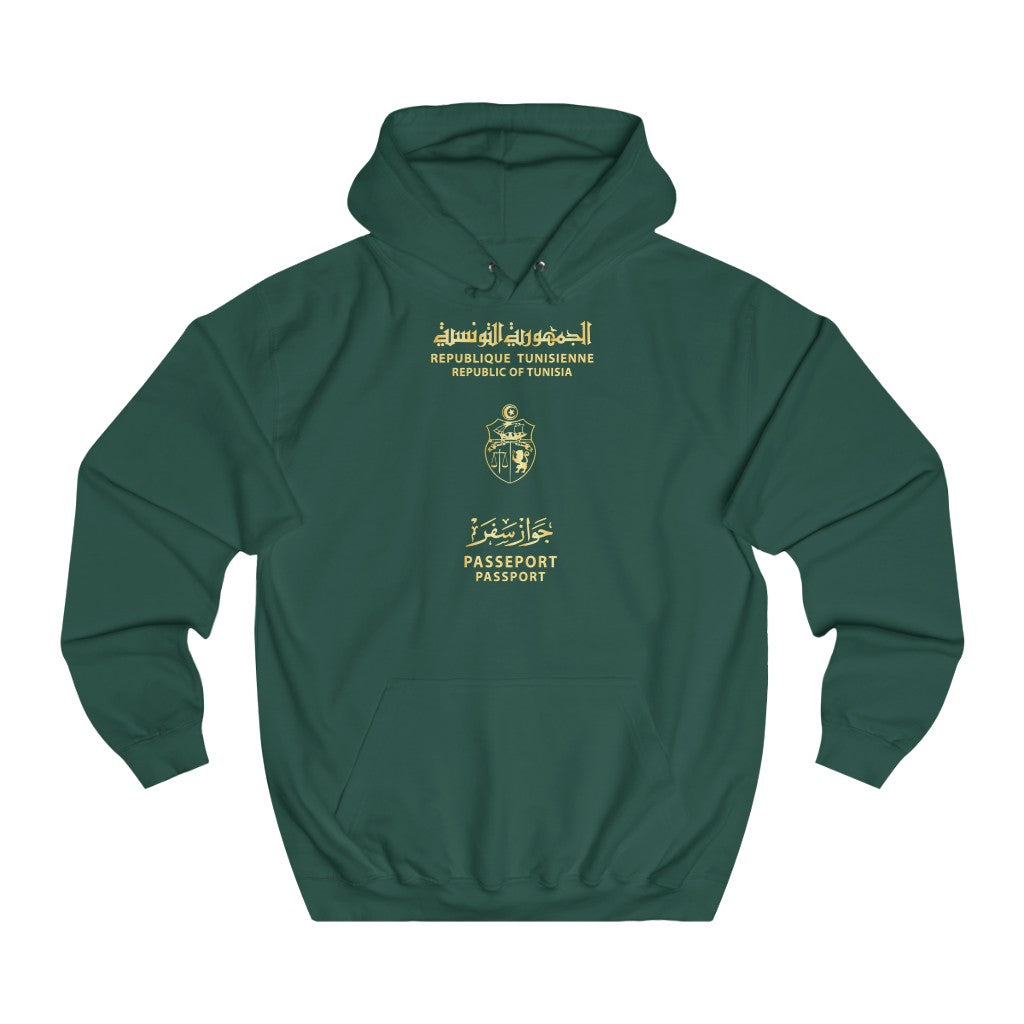 Sweatshirt Passeport Tunisien unisexe - Maghreb Souk