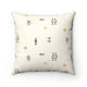 Coussin d'intérieur aux motifs Berbères Amazigh