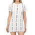 Robe T-shirt aux motifs Berbères Amazigh - Maghreb Souk