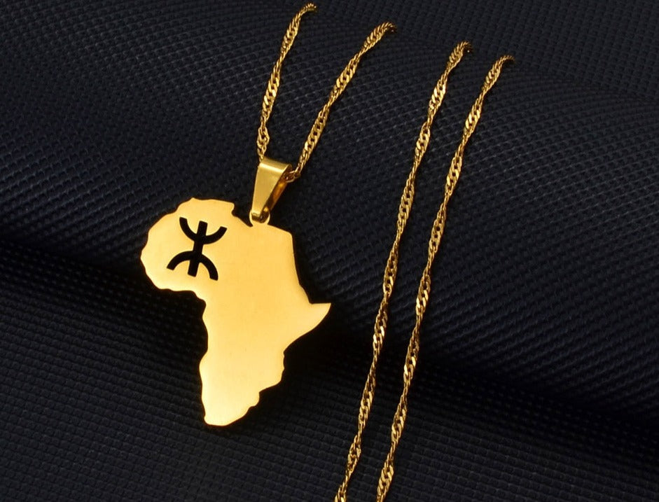 Collier pendentif Taferka Berbère Amazigh Africa - Maghreb Souk