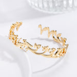 Bracelet oriental en lettres arabes