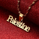 Collier pendentif Palestine