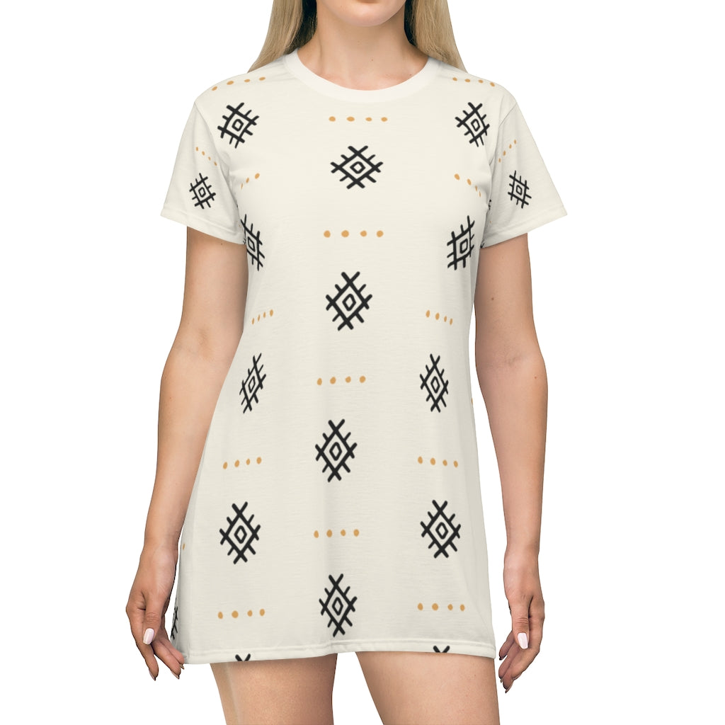 T-shirt Robe Motifs Berbères Amazigh - Maghreb Souk