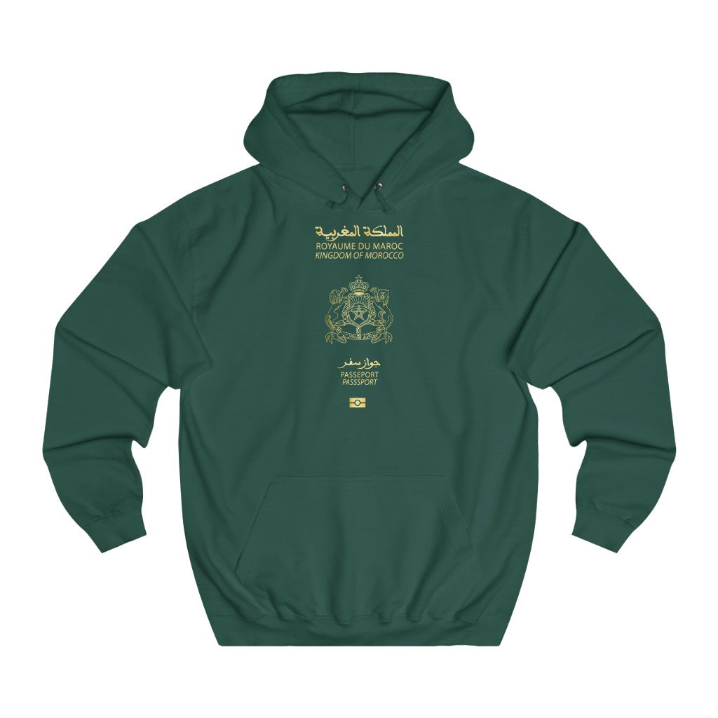 Sweatshirt Passeport Marocain unisexe - Maghreb Souk