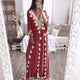 Abaya boho estivale