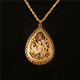 Collier Pendentif perlé Allah