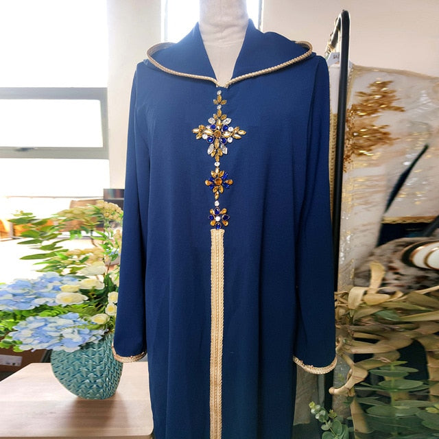 Djellaba Marocaine Orientale à capuche - Maghreb Souk