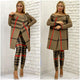 Ensemble de 2 pièces rayées motifs écossais