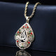 Collier pendentif Allah