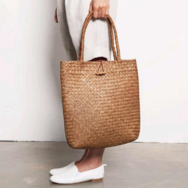 Sac à main en osier fourre-tout - Maghreb Souk