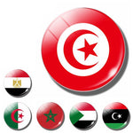 Pins-Autocollant pays du Maghreb et Afrique du Nord