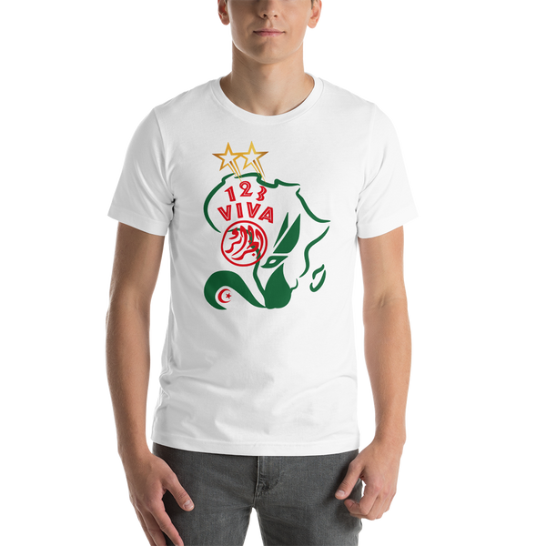 T-shirt One Two Three Viva l'Algérie - Maghreb Souk