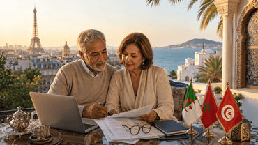 Retraite entre deux rives : comment fonctionne ta pension si tu as cotisé en France et au Maghreb