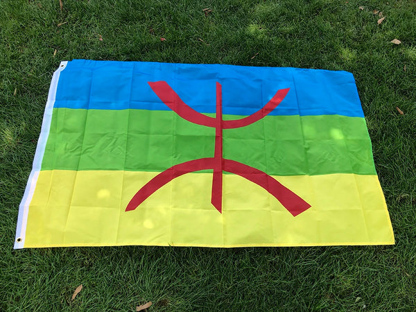 drapeau berbère kabyle amazigh imazighen