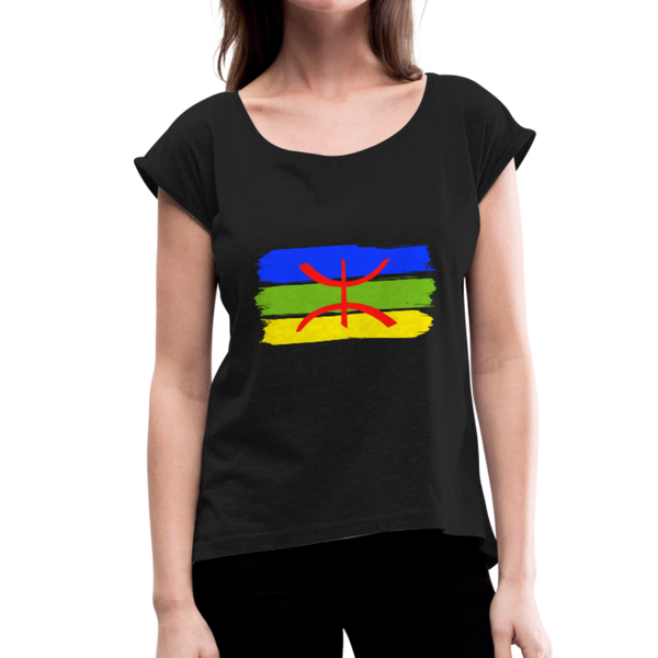 T-shirt Drapeau Berbère pour femme - Maghreb Souk