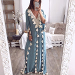 Abaya boho estivale