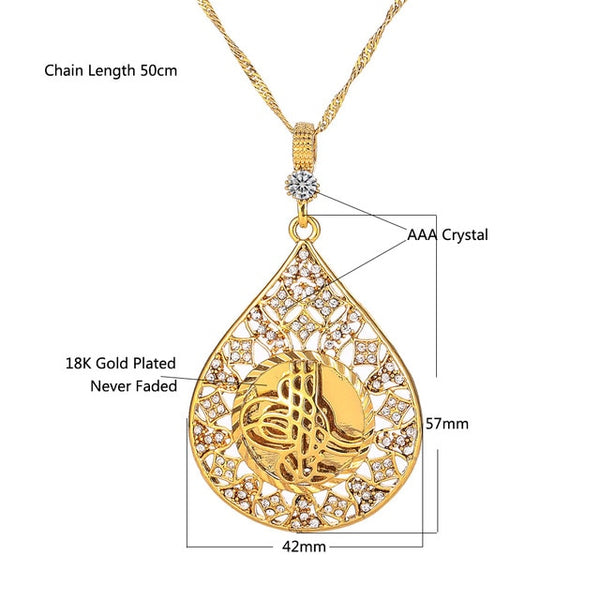 Colliers pendentifs Islamiques - Maghreb Souk