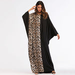 Abaya Arabe Leopard