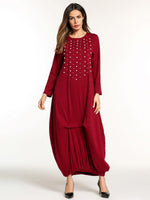 Caftan Abaya perlée